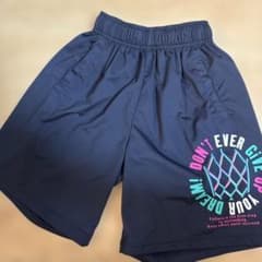 バスケットボールパンツ ネイビー 140のサムネイル