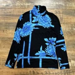 レオナール LEONARD 花 竹 ハイネック カットソー ブラウス - メルカリ