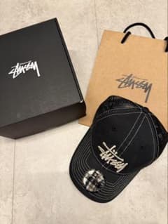 Stussy ブラックキャップ One Size Fits Mostのサムネイル