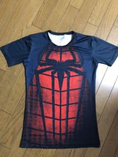 半袖　コンプレッション　スパイダーマン Ｔシャツ フィットネスのサムネイル
