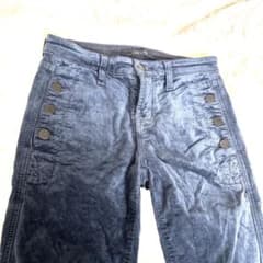 JBRAND Dark Indigo Blue Stretch Pants, Size 24