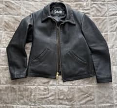 Schott ブラック レザージャケット Mのサムネイル
