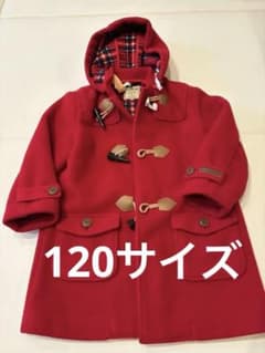 ミキハウス　フリースダッフルコート　120サイズのサムネイル
