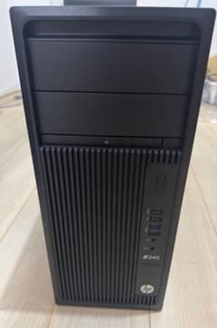 HP Tower Workstation Z240 E3-1225v6/8GB - メルカリ