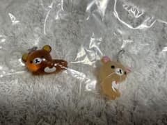リラックマ めじるしアクセサリー クリアマスコットチャームのサムネイル