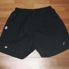 卓球　ニッタク　ショーツ　黒　XOサイズのサムネイル