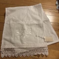 La fontaine フェイスタオル ホワイトのサムネイル
