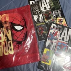 スパイダーマン D賞メッシュトート＆I賞カードセット5種類×2のサムネイル