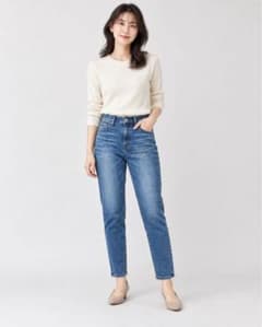 URBAN RESEARCH DOORS ストレッチテーパードデニム 38のサムネイル