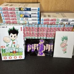 HUNTER×HUNTER 全巻セット 1巻〜38巻（ポストカード付き） - メルカリ