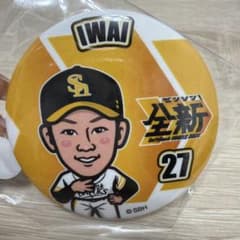 岩井俊介 缶バッジ 若鷹ガチャのサムネイル