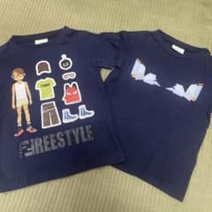 まとめ売り】2枚セット FENDI フェンディ キッズTシャツ 6A 120 