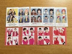なにわ男子 HAPPY 4CUT フォトカード 9枚セットのサムネイル