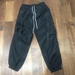 blacktailor カーゴパンツ 黒　blackのサムネイル