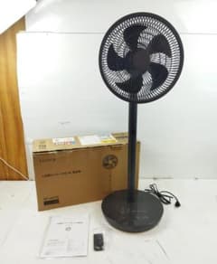 シロカ 人認識センサー付き DC扇風機 SF-HC151リモコン付 ブラック
