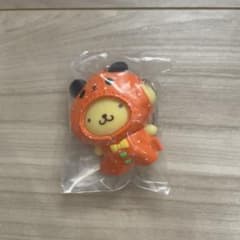 ポムポムプリン ちびっとも キーホルダー　レインコートのサムネイル