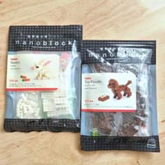 nanoblock ナノブロック ウサギ・トイプードルのサムネイル