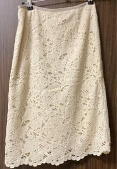 レース　スカート　destyle ディスティル　スーツカンパニー