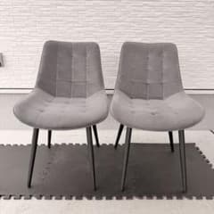 LUCIDのダイニングチェア 2脚セット ルシッド ファブリック - メルカリ