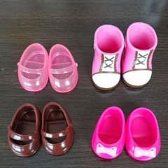 メルちゃん  靴4足セットのサムネイル