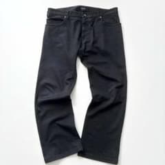 【しんたろう】ジョルジオアルマーニ ブラックデニムパンツ 40 イタリア製 しんたろう様専用】ジョルジオアルマーニ ブラックデニムパンツ 40