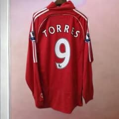 09-10 リバプール トーレス 9番 長袖 シャツ TORRES 06-08 リバプール TORRES トーレス 9番 長袖 シャツ - メルカリ