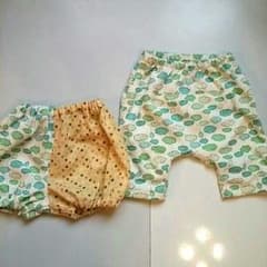 カボチャパンツ　サルエルパンツセット80のサムネイル