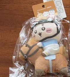 중국 MINISO 치이카와 후루모토야 게 봉제인형 키링 마술 말