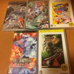PSPソフト5個！のサムネイル