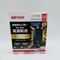 BUFFALO SSD-PHP2.0U3-BA 2.0TB 外付けSSD - メルカリ