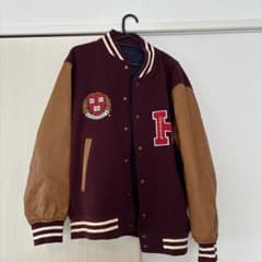 HARVARD UNIVERSITY スタジャン バーガンディのサムネイル
