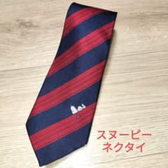 スヌーピー ストライプ ネクタイ 2014年製のサムネイル