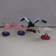 動物ミニフィギュア 鳥類４羽セット