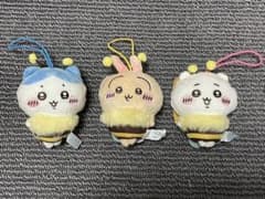 ラスト1点ちいかわハチさんぬいぐるみ 3点セットセブンイレブン - メルカリ