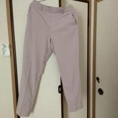 薄紫 スリムフィット カジュアルパンツのサムネイル