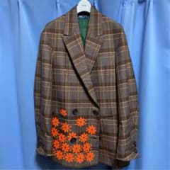 kolor 20ss チェック柄 ジャケット カラー サイズ1のサムネイル
