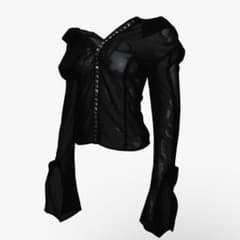 THEREDTHREAD metal trim shirtのサムネイル