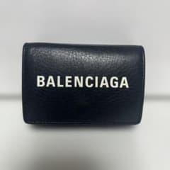 BALENCIAGA ネイビー 三つ折り財布のサムネイル