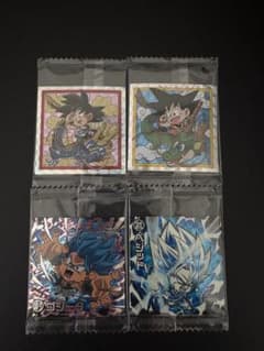 ドラゴンボール ウエハース ステッカー 4枚セットのサムネイル