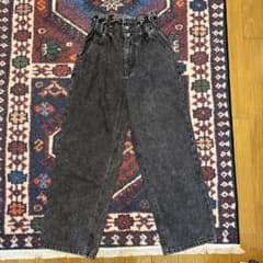 デニムパンツ　ブラックのサムネイル