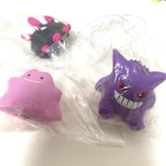 【レア】ポケモン　ぷるぷるコレクション　ゲンガー　ナマコブシ　メタモンのサムネイル