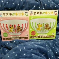 タヌキとキツネ どんぶり セット❤のサムネイル