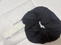 STAND OIL Layer Scrunchie ブラックのサムネイル