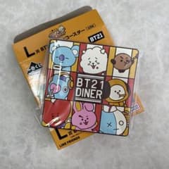 ‼️新品未使用‼️BT21一番くじL賞 集合 BT21 Dinerコースターのサムネイル