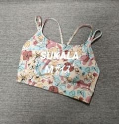 ⑫【美品】SUKALA スカーラ ヨガウェア 花柄 M ブラトップ - メルカリ