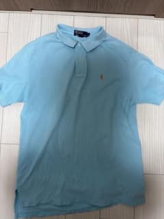太*郎様 POLO By Ralph Lauren ポロシャツ L 水色 オレンのサムネイル