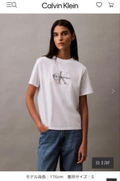 Calvin Klein Tシャツ モノグラムクルーネックショートスリーブ Mのサムネイル
