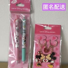 東京ディズニーリゾート ミッキー ミニー ペアキーチェーン ボールペン