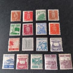 銭単位切手 (概ね極美品) 1942年~45年 第2次昭和 17種完 - メルカリ