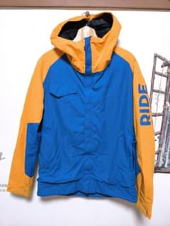 RIDE スノーボードジャケット 青/オレンジ　Sサイズ RIDE スノーボードジャケット 青/オレンジ Sサイズ - メルカリ